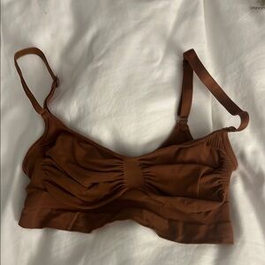 SKIMS Sculpt Bralette Bronze, Size L